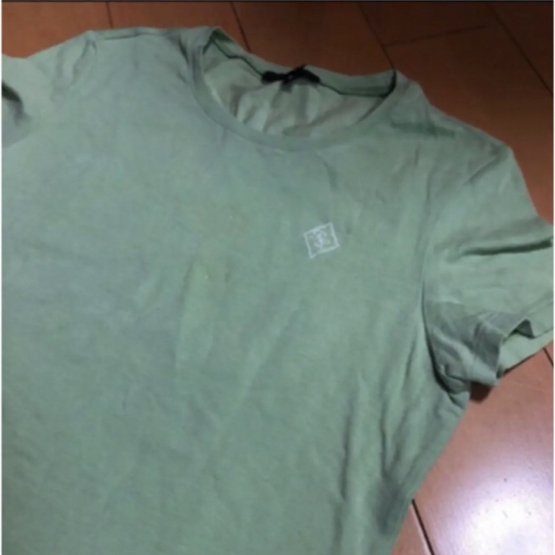 POLO RALPH LAUREN(ポロラルフローレン)のラルフローレングリーンコットンT レディースのトップス(Tシャツ(半袖/袖なし))の商品写真