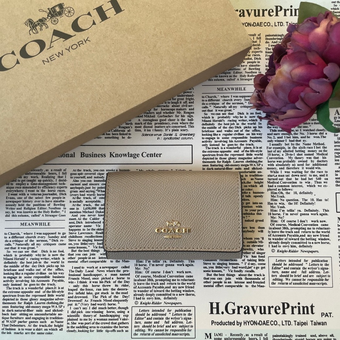 COACH キーケース 新品 未使用 トープ レディース カードケース