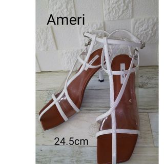 美品   Ameri  アメリ  サンダル  24.5cm(サンダル)