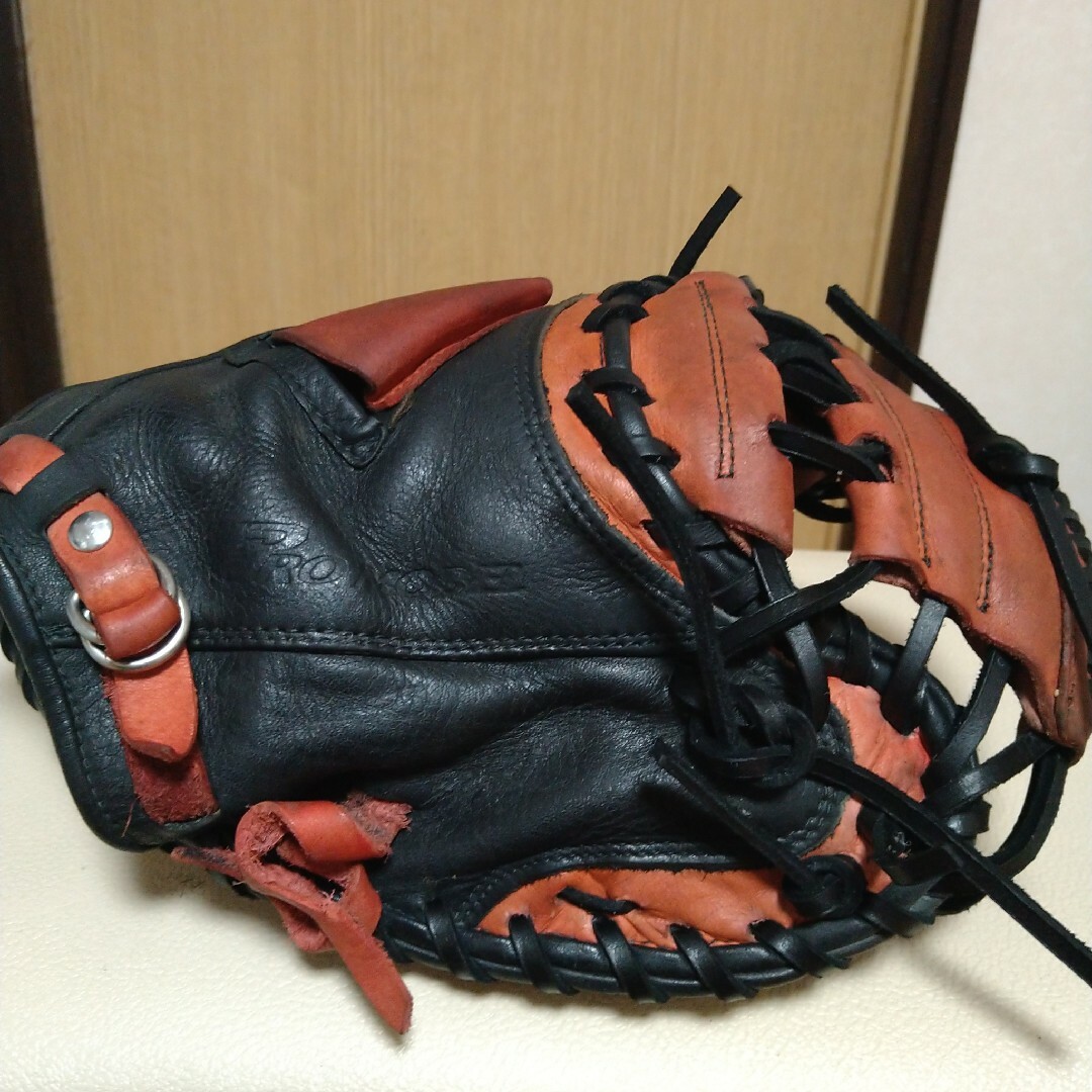 ZETT 矢野燿大モデル ゼット 少年用 キャッチャーミット 軟式グローブ