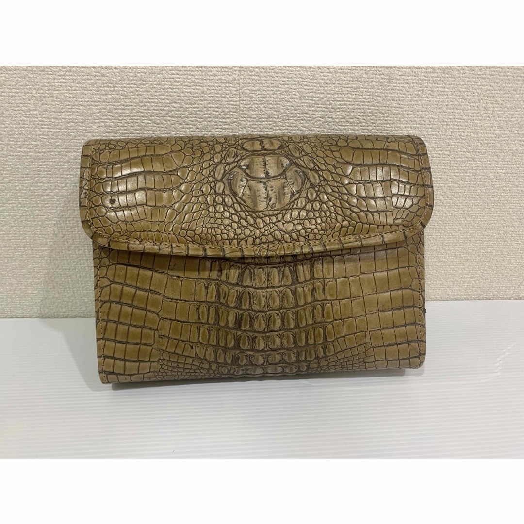 国産 ワニ革 セカンドバッグ レトロの通販 by KN's shop|ラクマ