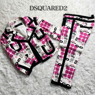 ディースクエアード(DSQUARED2)のDSQUARED2 レディース　セットアップ　現行　定価18万　POPアート柄(その他)