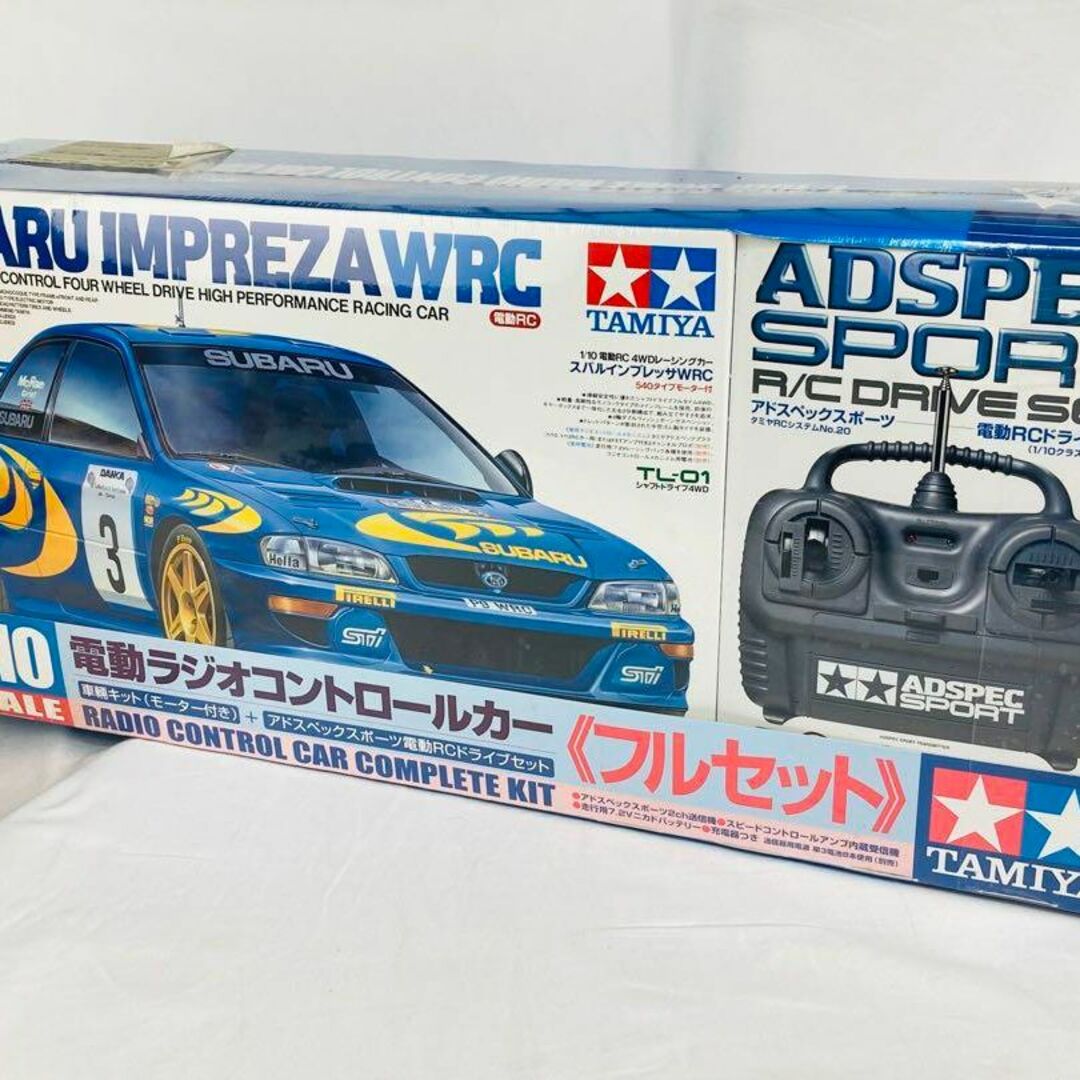 未開封 タミヤ1/10 電動RCカー スバル インプレッサWRC フルセット | フリマアプリ ラクマ