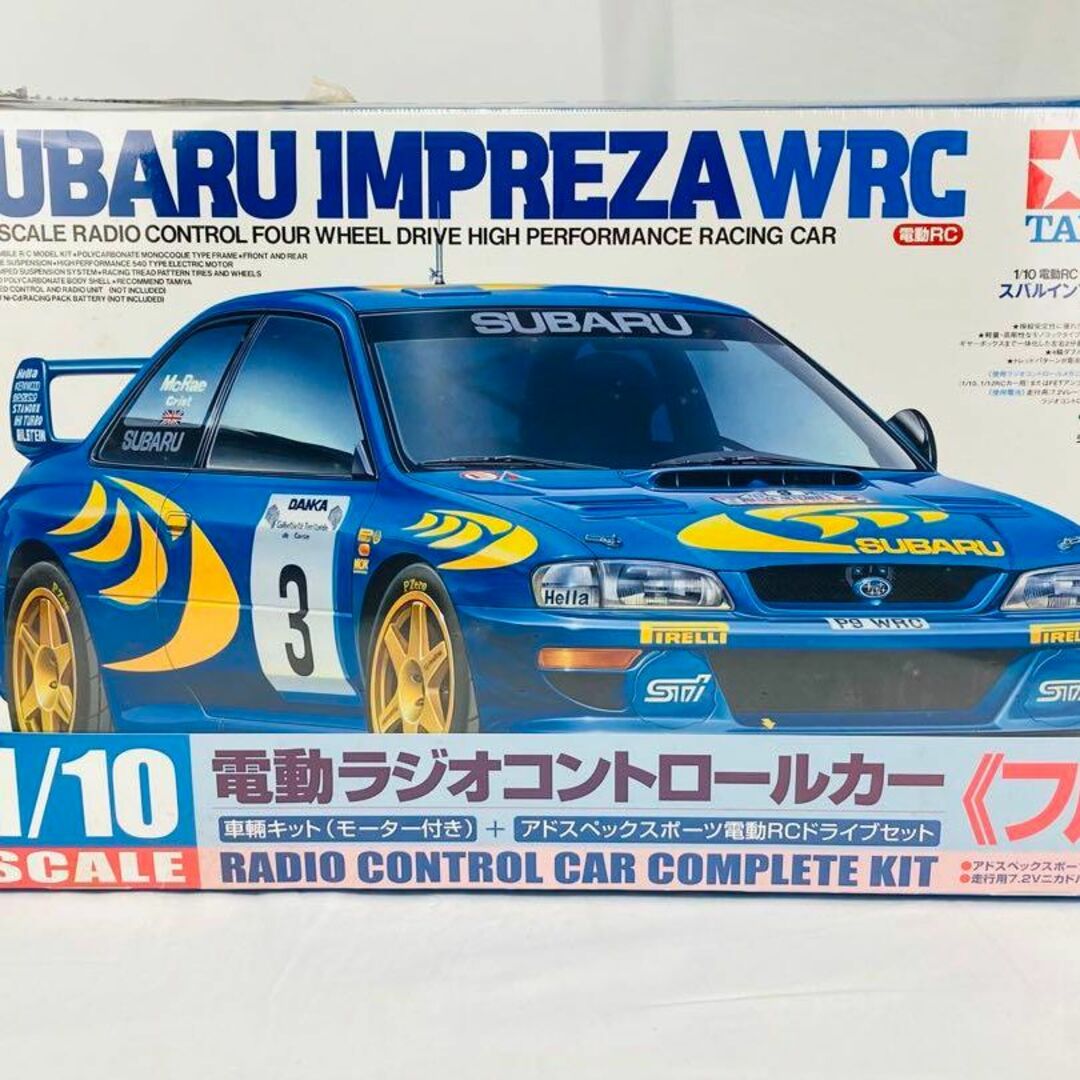 未開封 タミヤ1/10 電動RCカー スバル インプレッサWRC フルセット