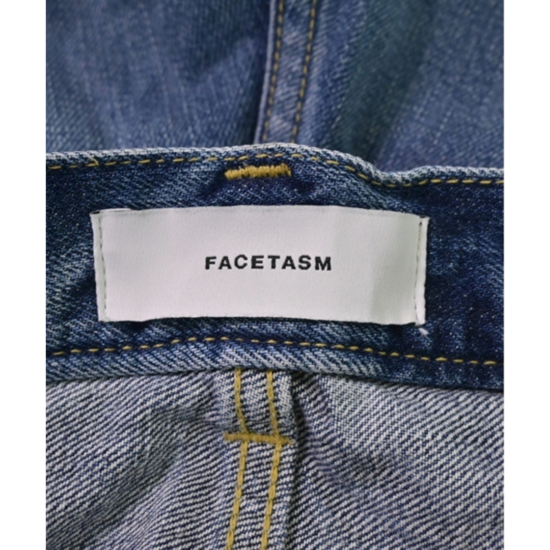 FACETASM(ファセッタズム)のFACETASM ショートパンツ 5(L位) インディゴ(デニム) 【古着】【中古】 メンズのパンツ(ショートパンツ)の商品写真