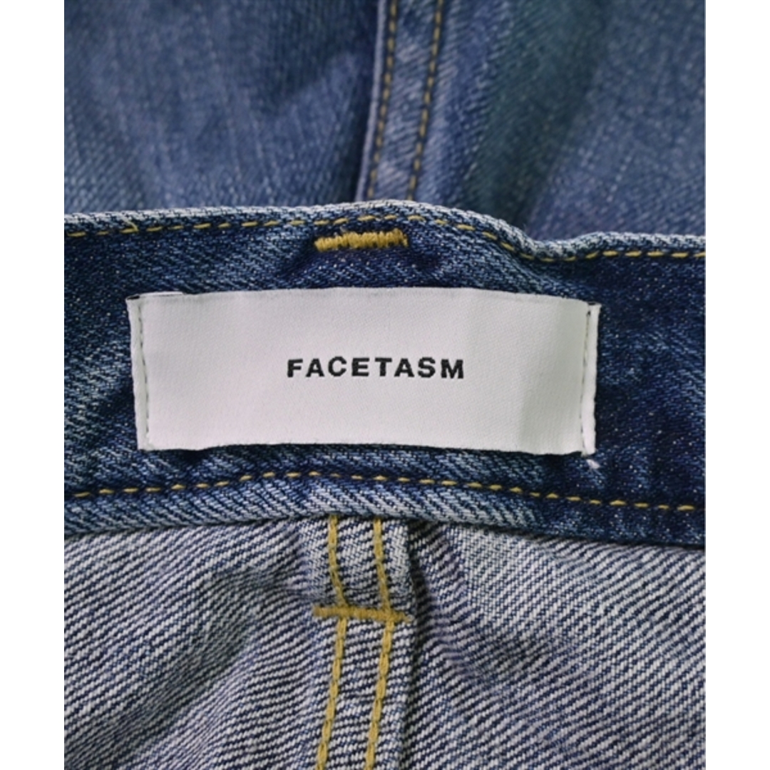 FACETASM ショートパンツ 5(L位) インディゴ(デニム) - ショートパンツ