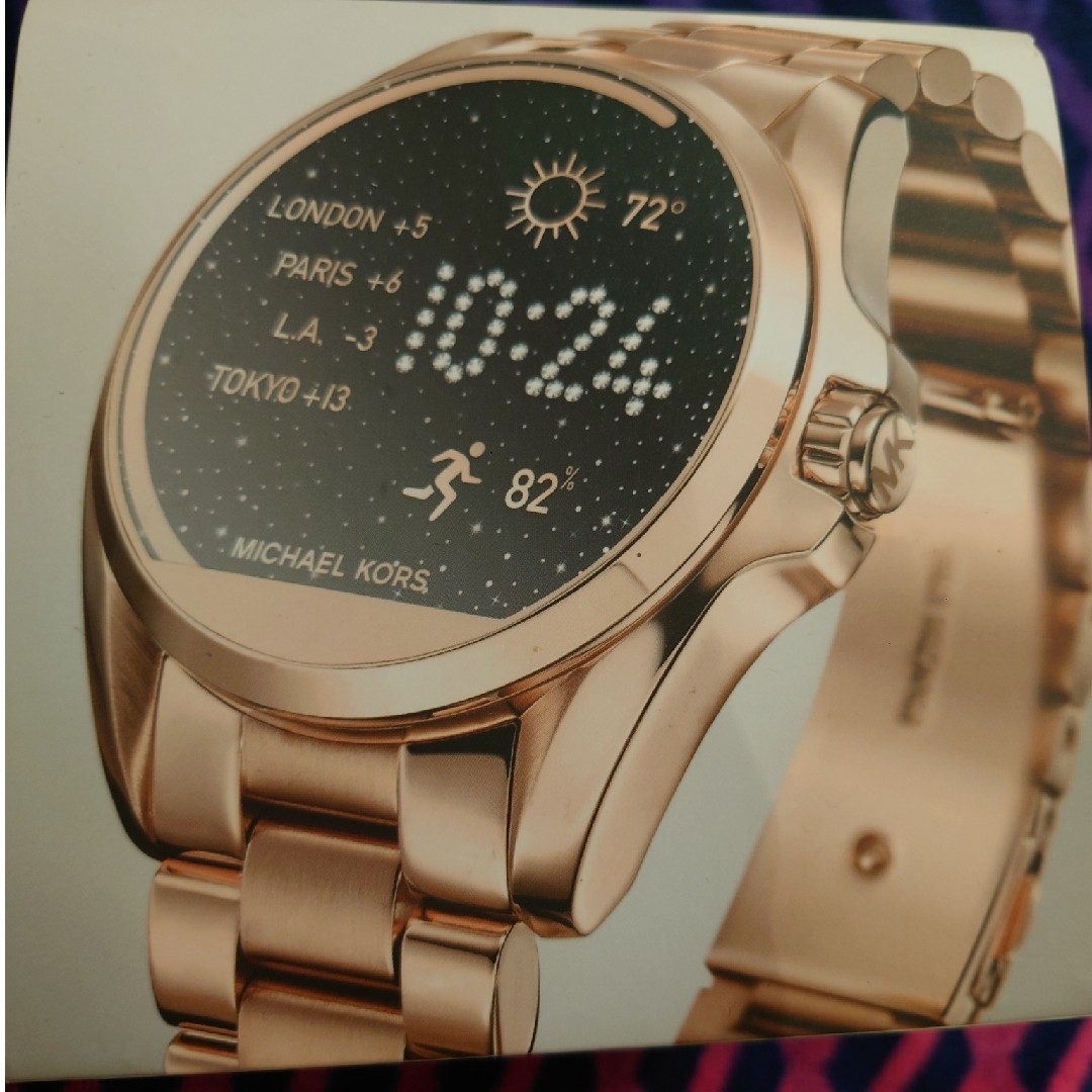 Michael Kors(マイケルコース)の【N様専用】MICHEAL KORS スマートウォッチ レディースのファッション小物(腕時計)の商品写真