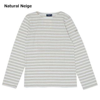 セントジェームス(SAINT JAMES)のSaint James(セントジェームス) 9858 MINQUIERS MODERNE ボートネック 長袖Ｔシャツ Natural Neige(カットソー(長袖/七分))