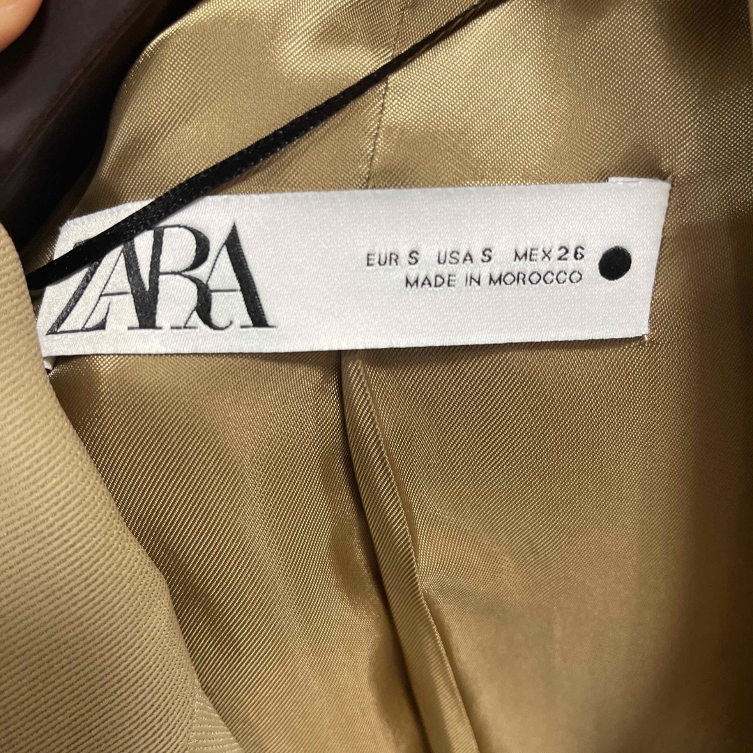 ZARA(ザラ)のZARA テーラード　ロングジャケット レディースのジャケット/アウター(テーラードジャケット)の商品写真