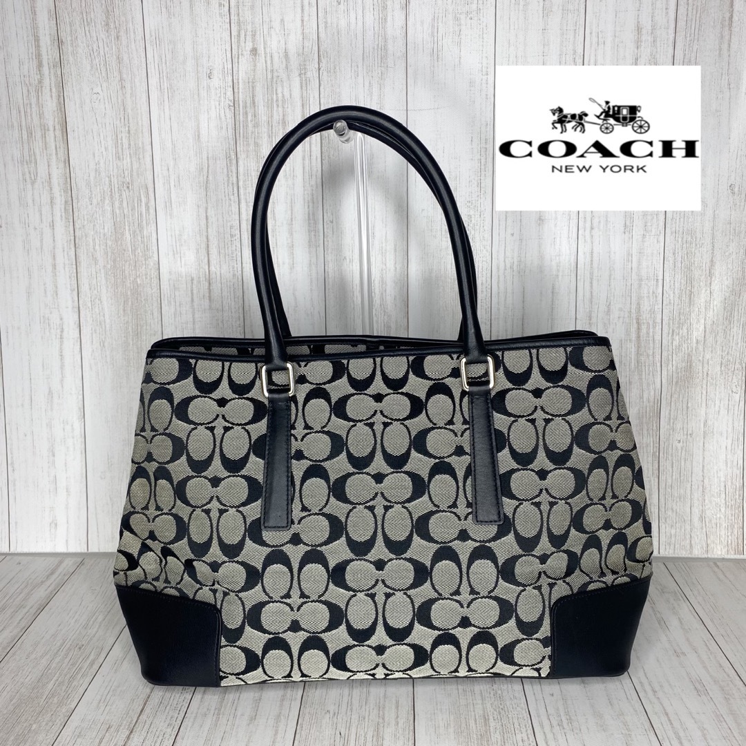 COACH - COACH コーチ シグネチャー トートバッグ ハンドバッグの通販