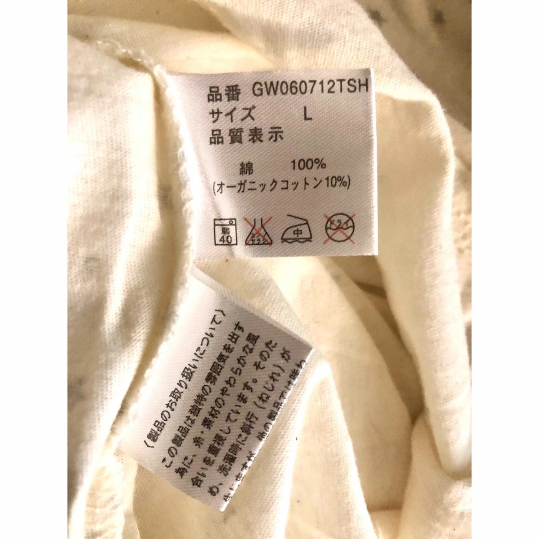 GLOBAL WORK(グローバルワーク)の新品・未使用 GLOBAL WORK 星柄Tシャツ ○＊毎日郵送致します＊○ レディースのトップス(Tシャツ(半袖/袖なし))の商品写真