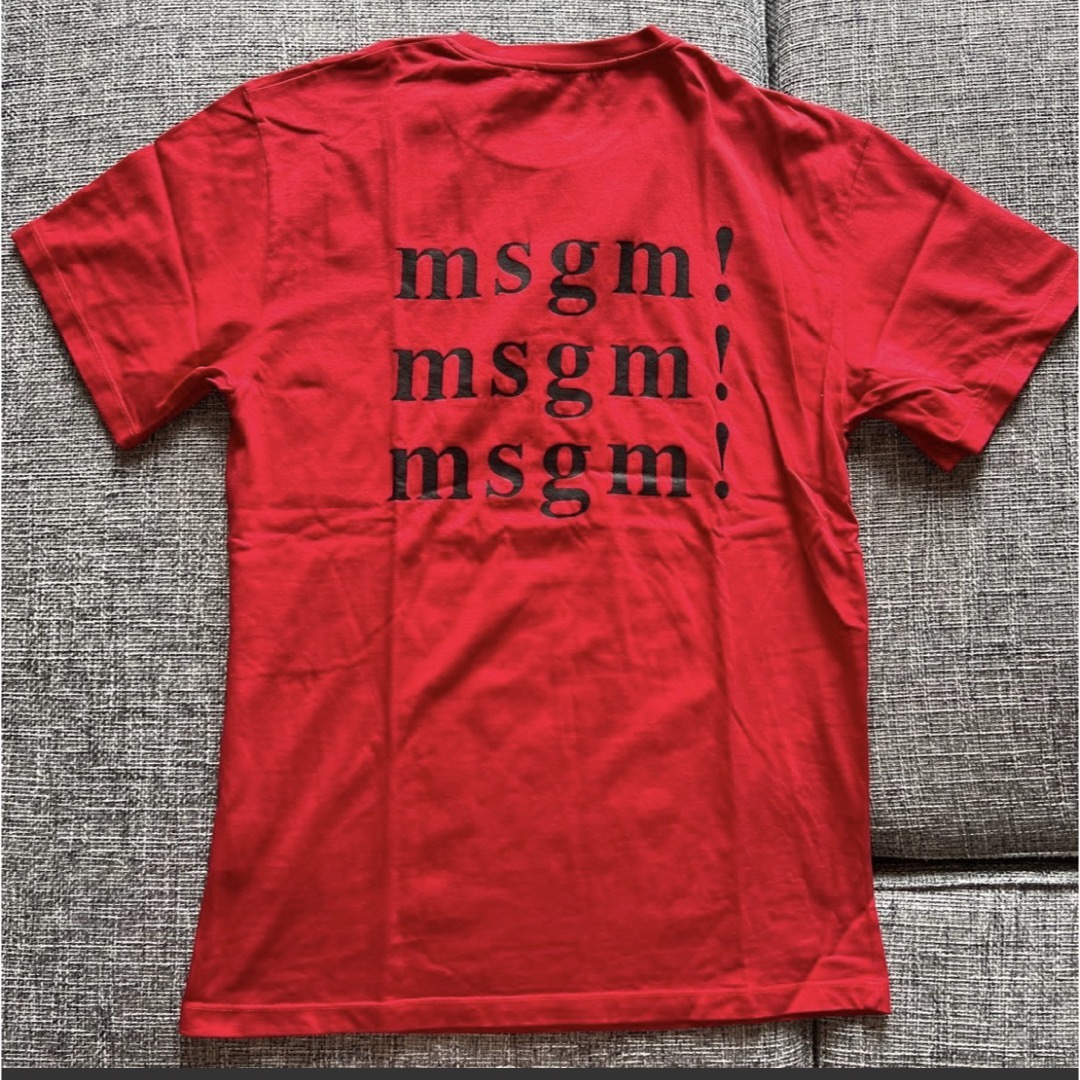 MSGM Tシャツ メンズ 新品未使用 国内正規品 XS