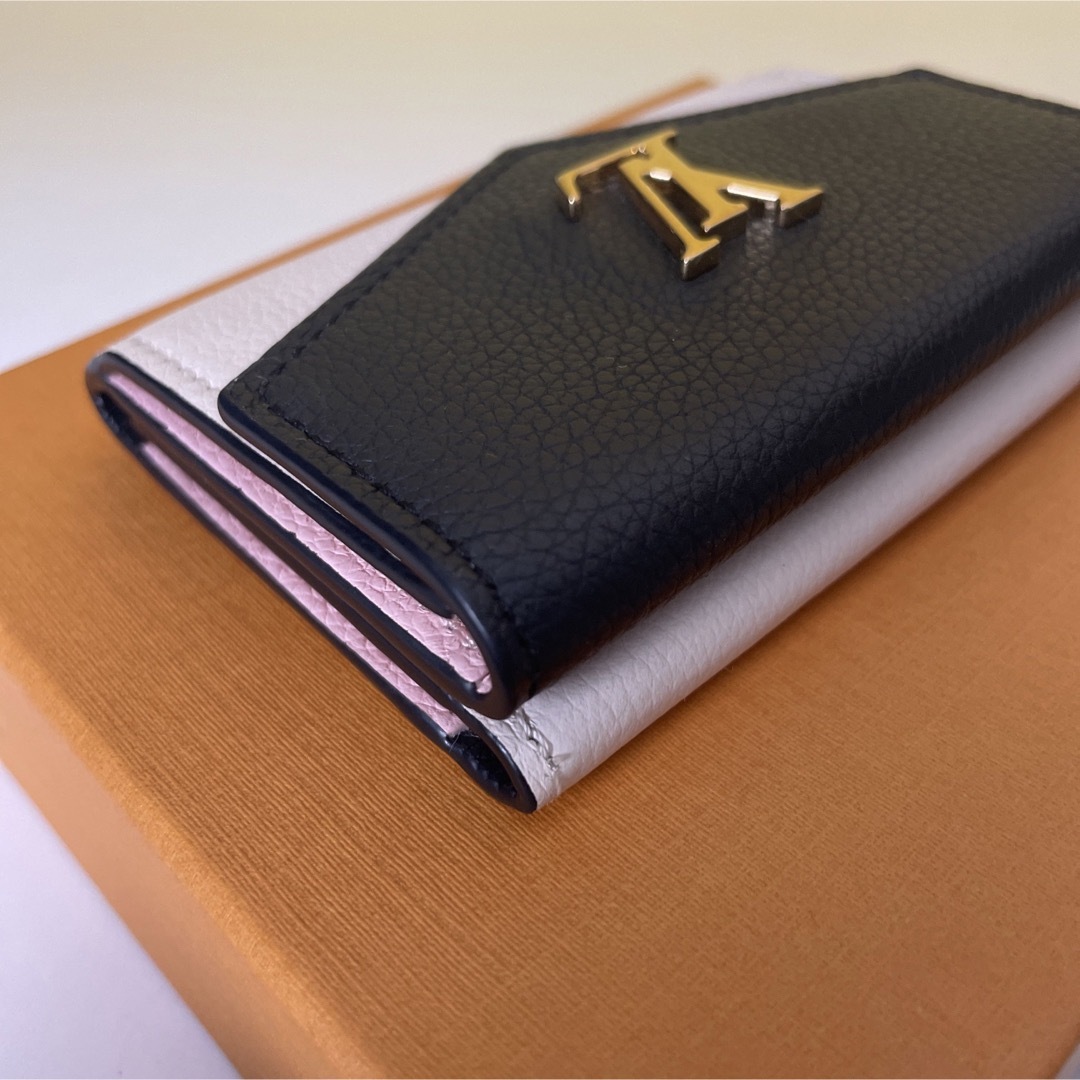 LOUIS VUITTON - Louis Vuitton 美品 ロックミニ 財布 バイカラー ルイ