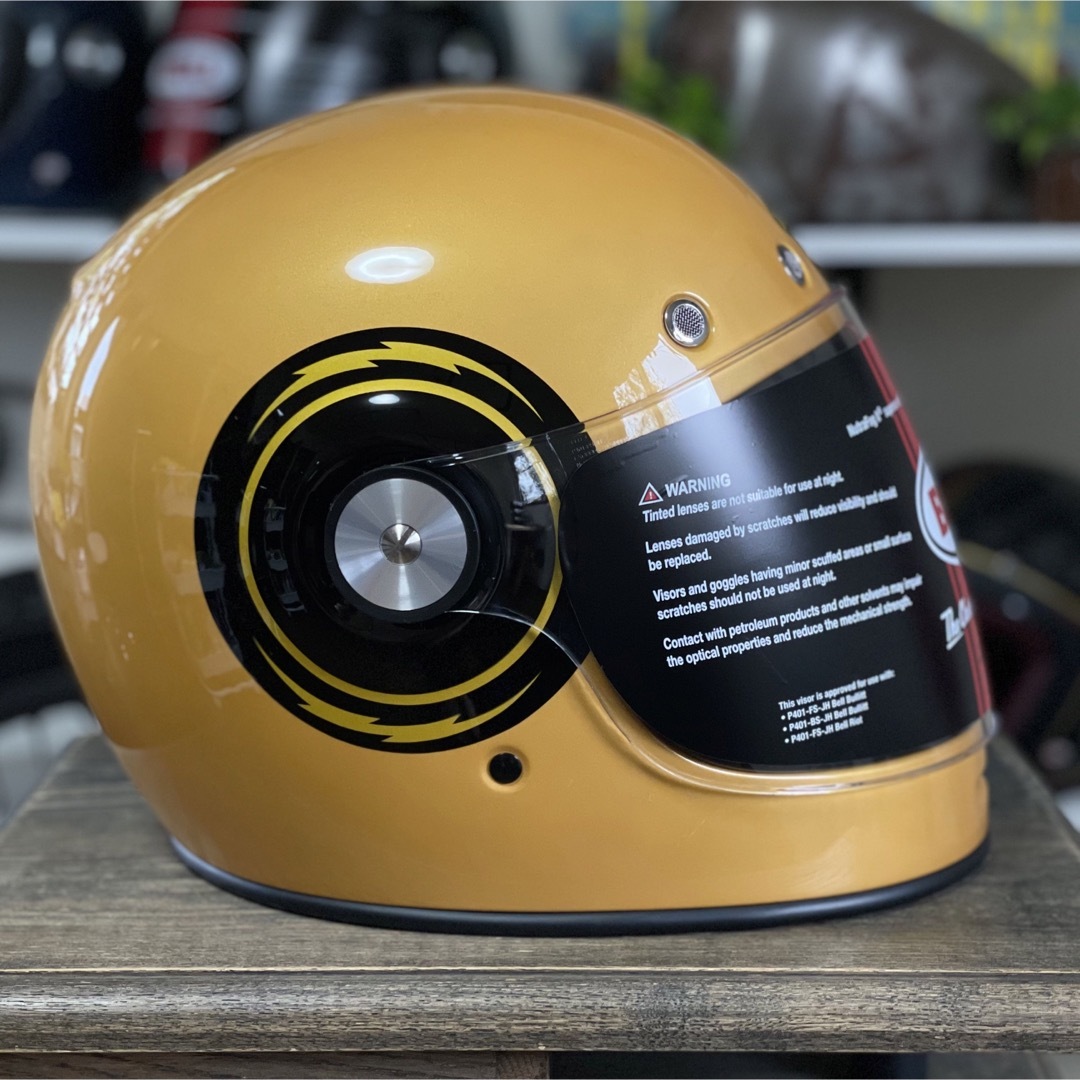 世界的完売モデル☆US BELL BULLITT ベル ブリット イエロー/XL