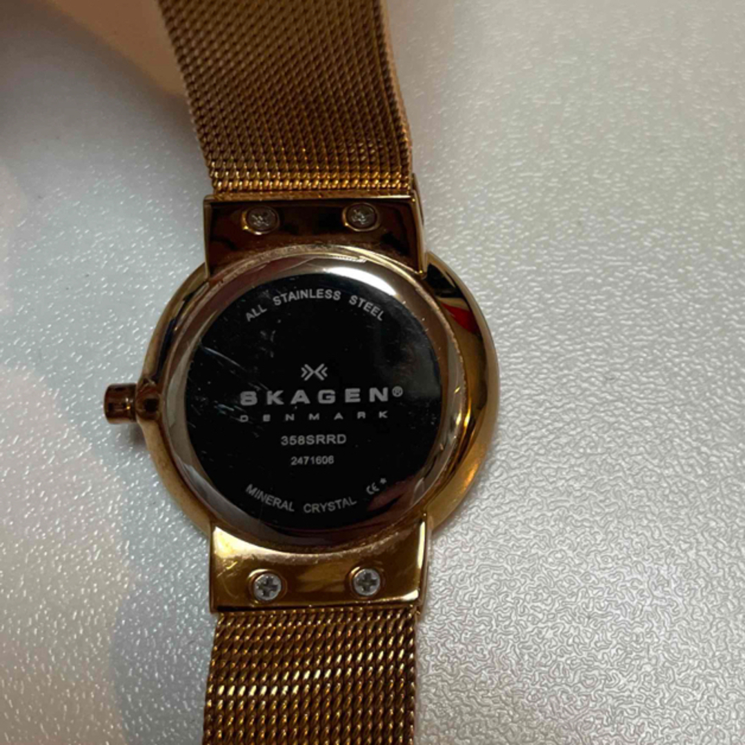 SKAGEN(スカーゲン)のSKAGEN 腕時計　ジャンク品 レディースのファッション小物(腕時計)の商品写真