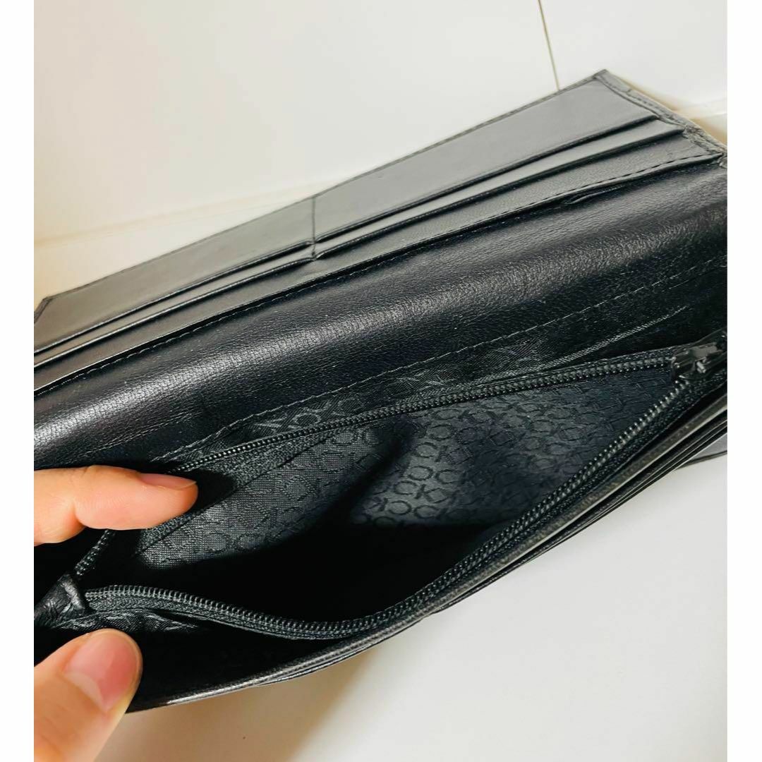 Calvin Klein - CK カルバンクライン 長財布 ブラック 黒 箱付きの通販