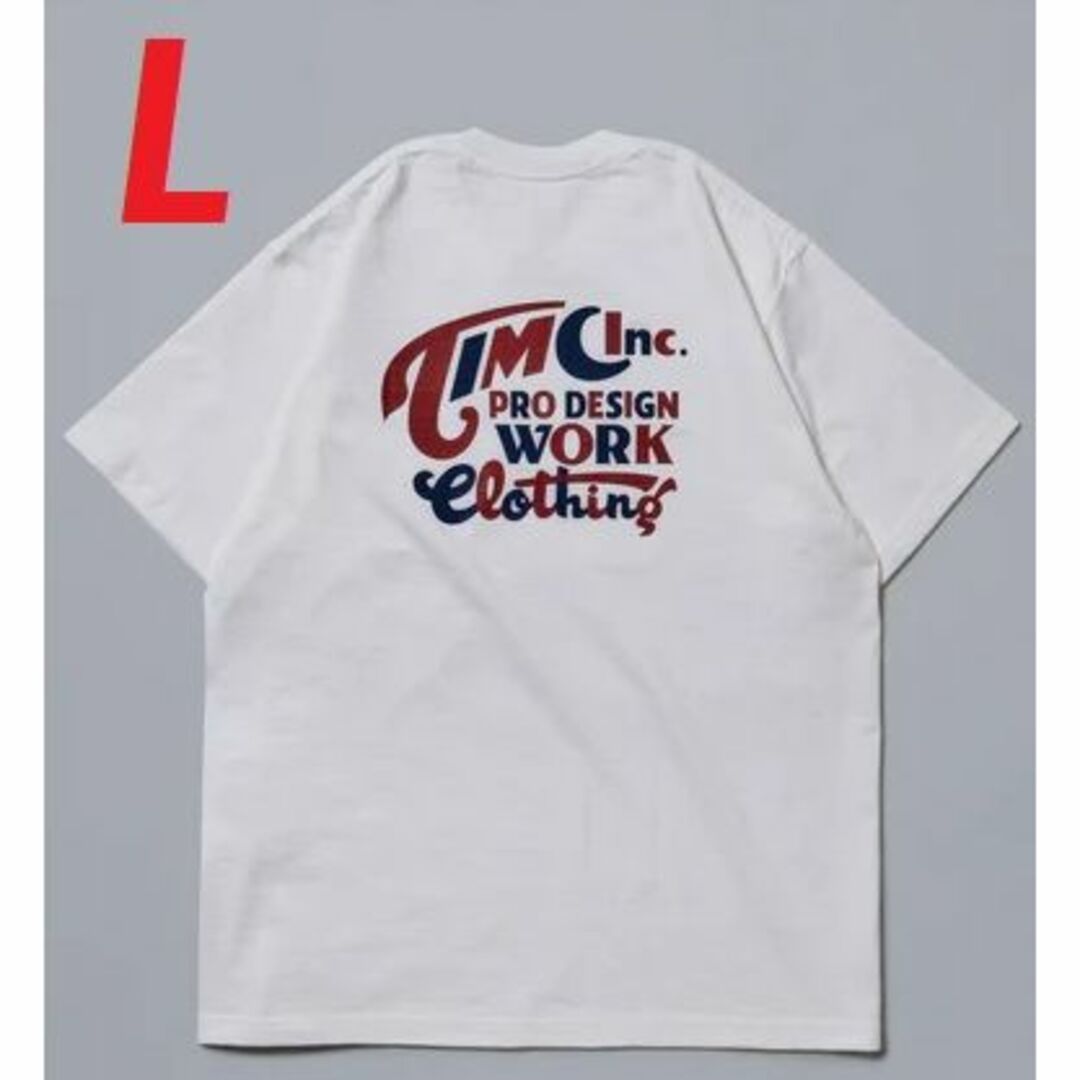 INC-STP 01 TEE Lサイズ White time inc