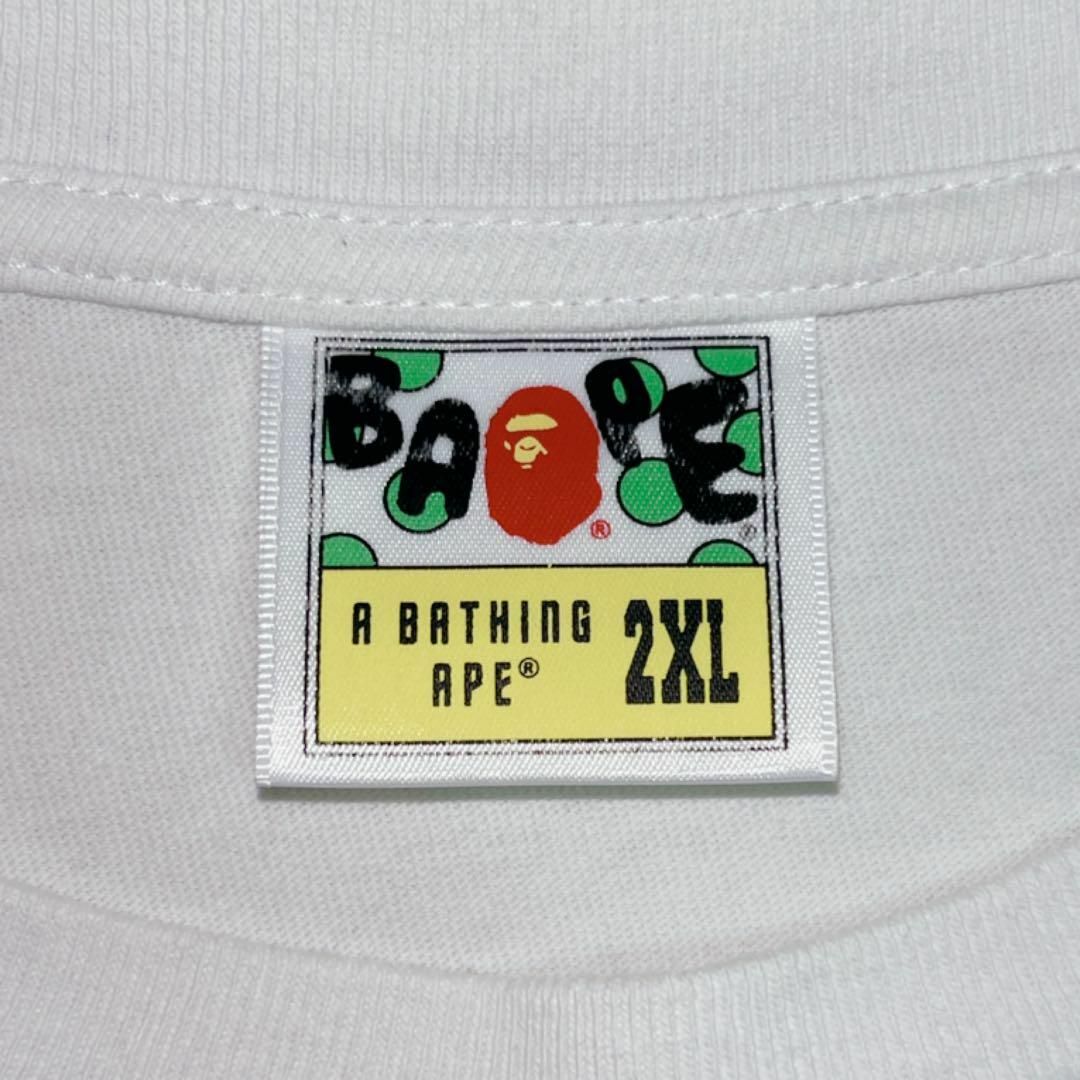 A BATHING APE Tシャツ シャーク 迷彩 カモ柄 希少 2XL