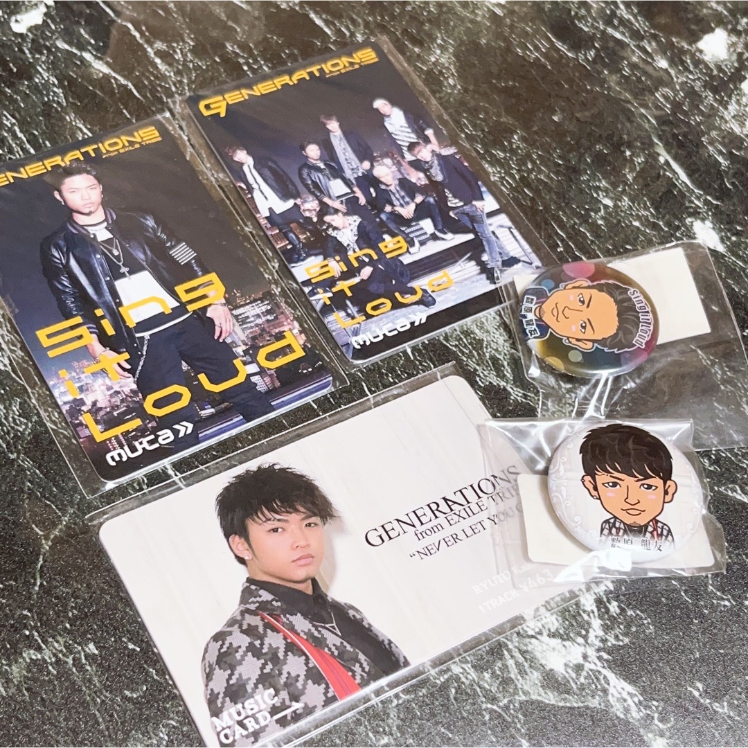 GENERATIONS 缶バッジ❗❕ 即購入❌
