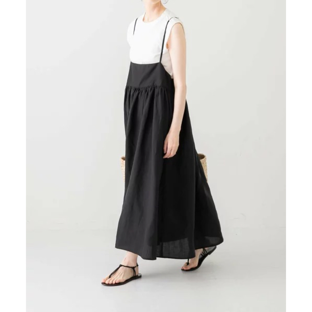 かぐれ - 新品◎かぐれ◎テンセルリネンキャミソールジャンパー