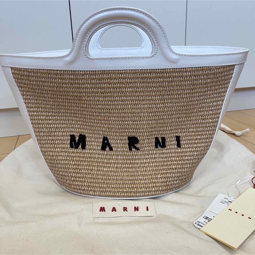 マルニ☆MARNI☆ホワイト TROPICALIA BAG SMALL