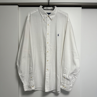 ラルフローレン(Ralph Lauren)のRALPH LAUREN ラルフローレン ホワイト ボタンダウンシャツ(シャツ)