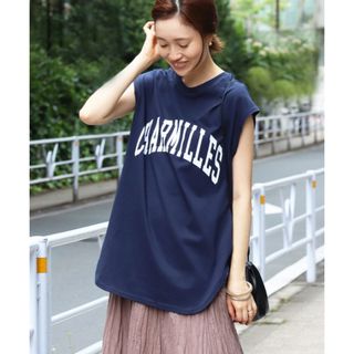 スローブイエナ(SLOBE IENA)のカレッジフレンチスリーブTEE(Tシャツ(半袖/袖なし))