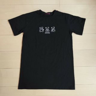 ラブトキシック(lovetoxic)の140(S)　ラブトキシック　半袖　アイスベア　Tシャツワンピース(Tシャツ/カットソー)