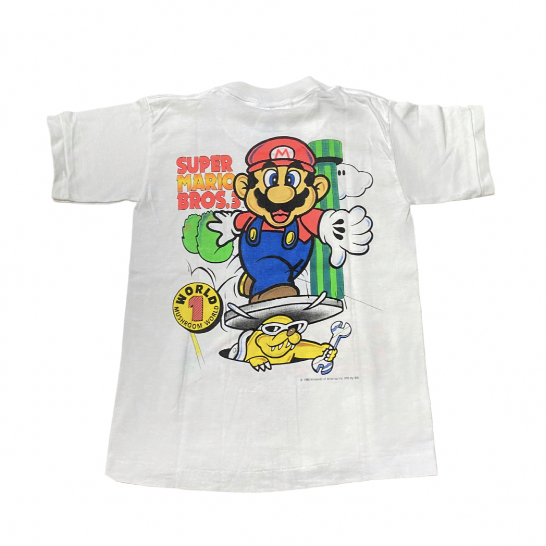 kids vintage マリオ Tシャツ