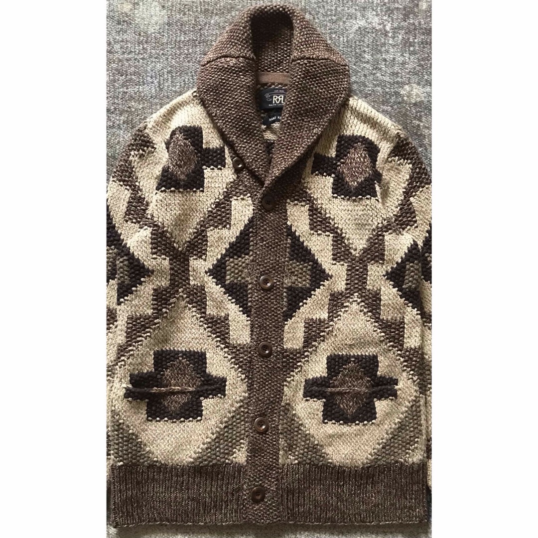 別格のナバホ柄 RRL RALPH LAUREN ニット カーディガン XS 別格のナバホ柄 RRL RALPH LAUREN ニット カーディガン XS