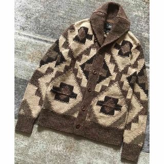 ダブルアールエル(RRL)の別格のナバホ柄 RRL RALPH LAUREN ニット カーディガン XS(カーディガン)