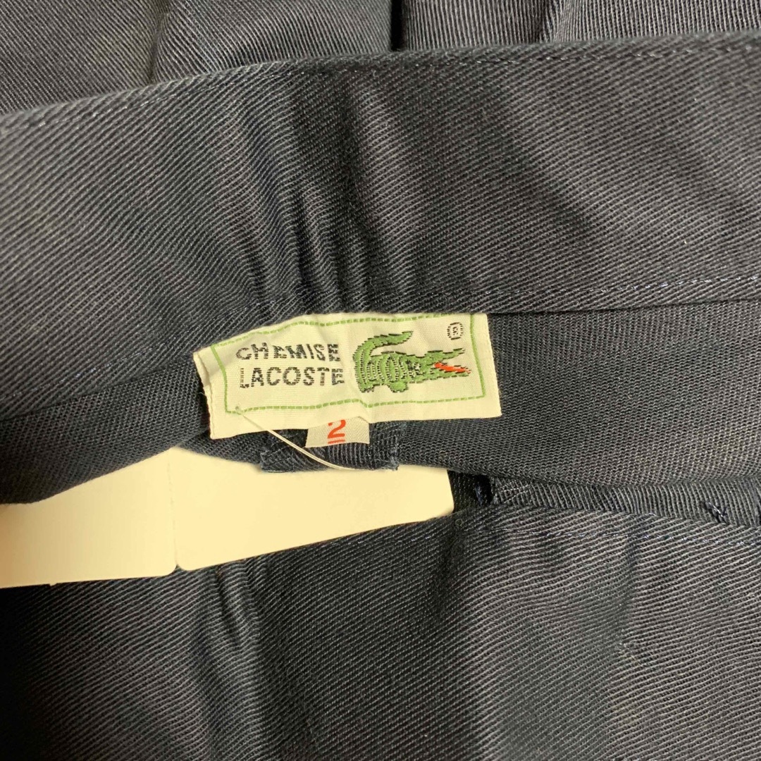 LACOSTE(ラコステ)の未使用　ラコステ   メンズショートパンツ    濃紺　サイズ2 メンズのパンツ(ショートパンツ)の商品写真