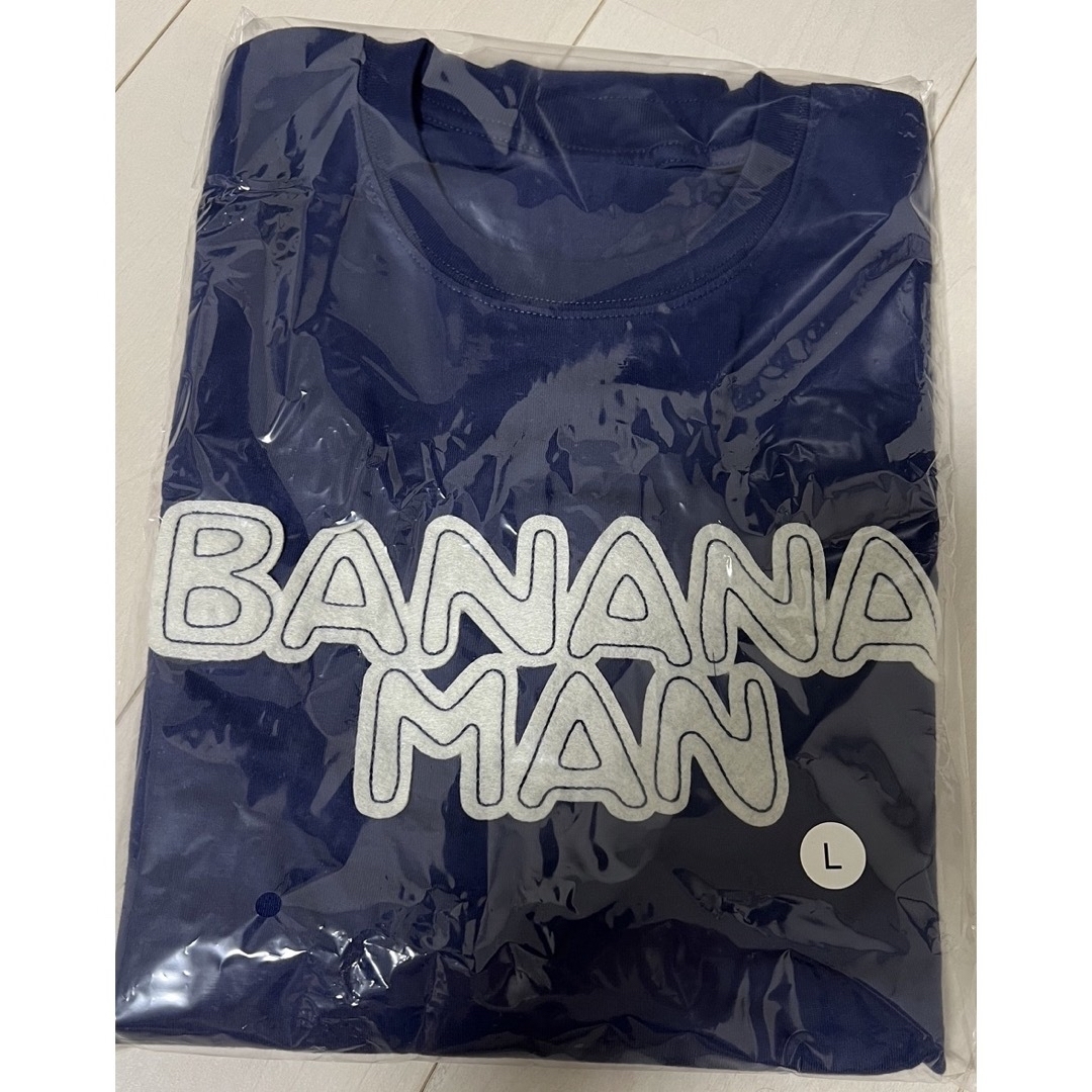 バナナマン  Tシャツ BANANAMAN TEE （NVY ）L 新品