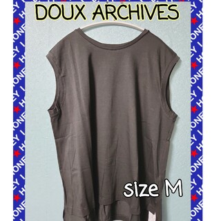 ドゥアルシーヴ(Doux archives)のノースリーブ Tシャツ(Tシャツ(半袖/袖なし))