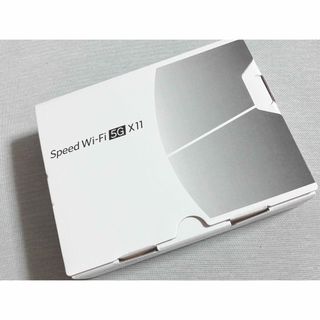 エヌイーシー(NEC)の値下げ！【新品未使用】Speed Wi-Fi 5G X11 チタニウムグレー(PC周辺機器)