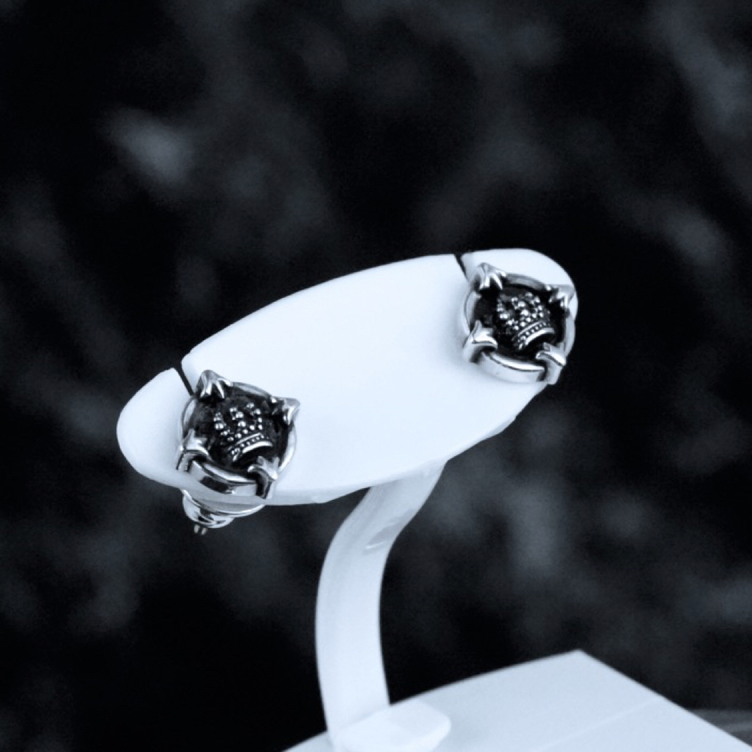 ジャスティンデイビス SEJ360 CROWN STUD ピアス-