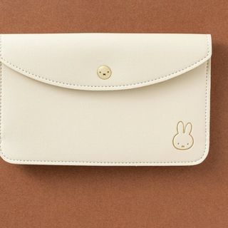 ミッフィー(miffy)のESSE付録ミッフィーレザー調ポーチ(その他)