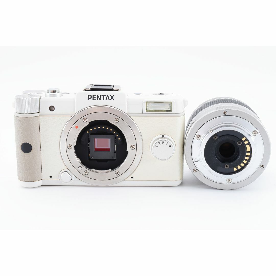 美品 PENTAX Q 02 レンズキット ホワイト