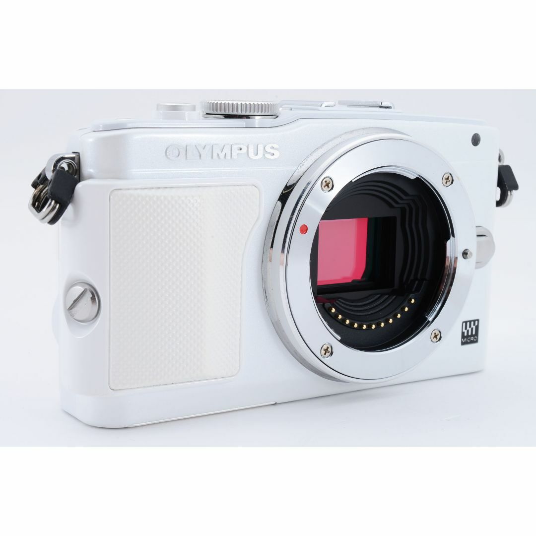 □美品□ OLYMPUS E-PL6 ボディ ホワイト ≪S数605回・取説付≫ - www