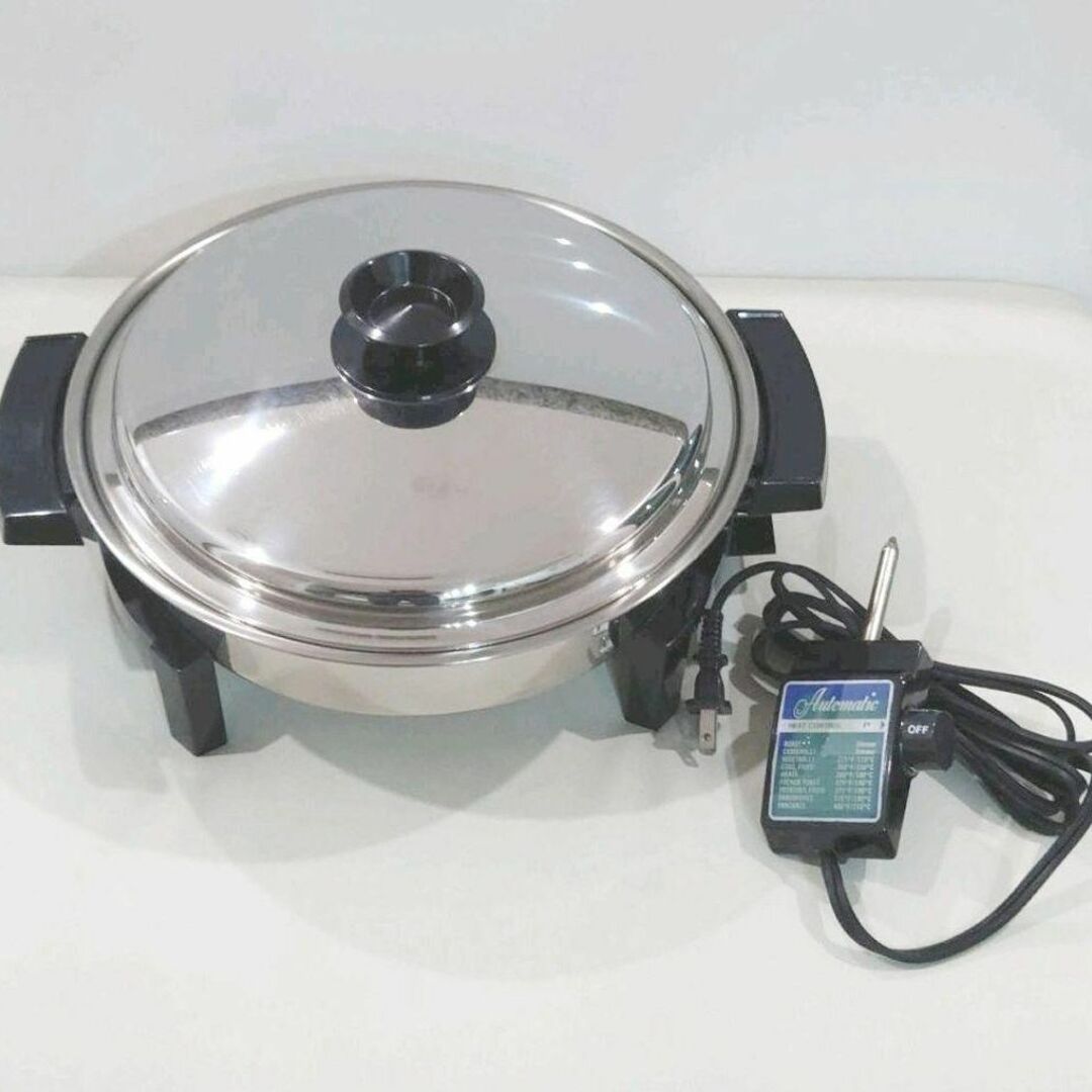 正規品販売中 ロイヤルクイーン 電気フライパン LIQUID CORE 中古品