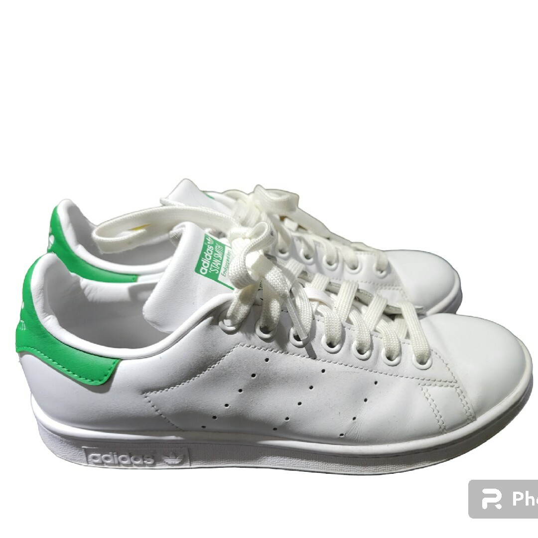 adidas スタンスミス 白 グリーン 1