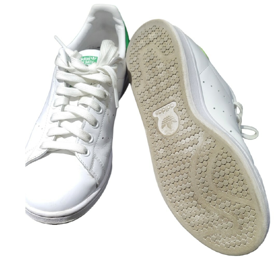 adidas スタンスミス 白 グリーン 4