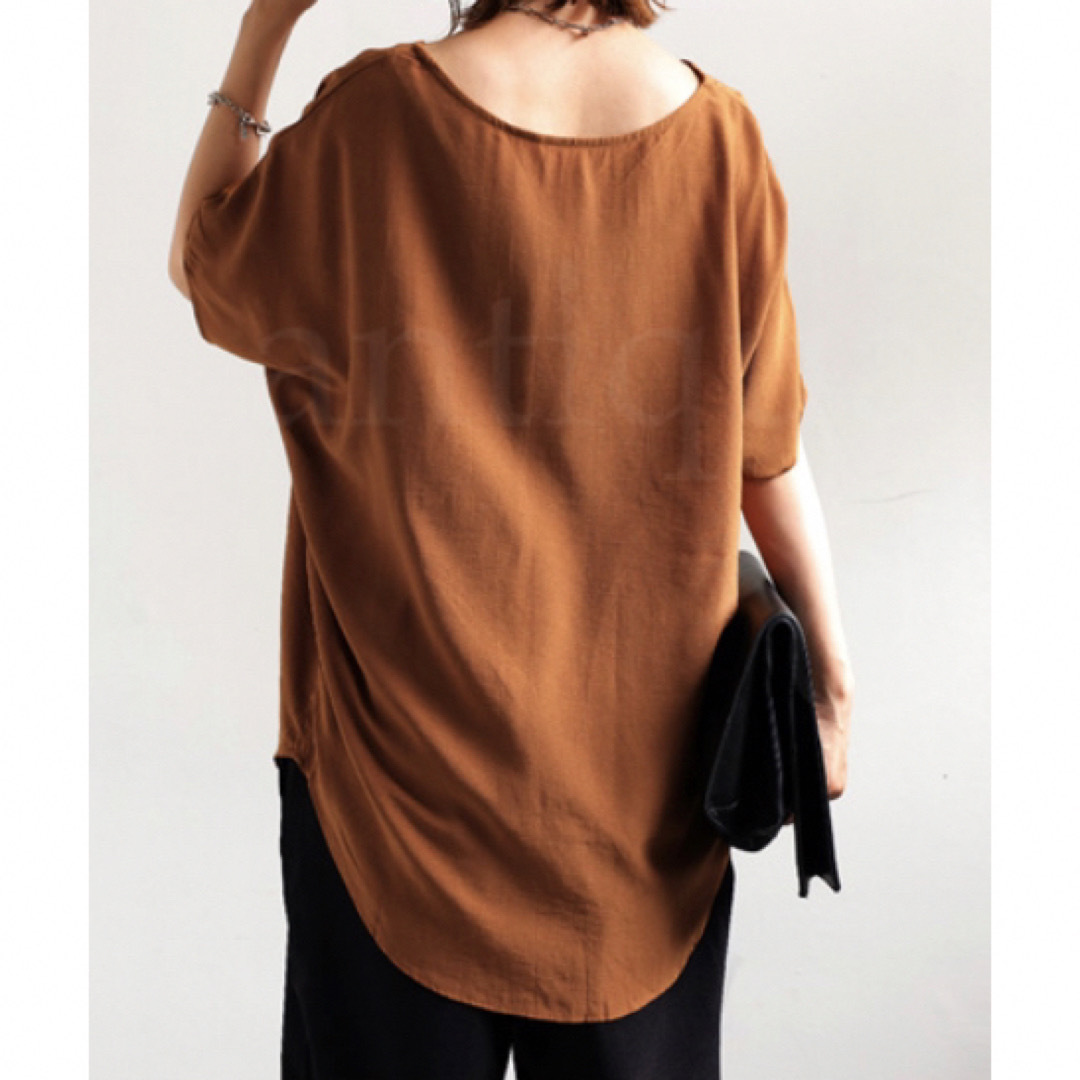 antiqua(アンティカ)のアンティカ　　ドルマンスリーブTシャツ レディースのトップス(カットソー(半袖/袖なし))の商品写真