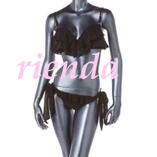 rienda - rienda フリルワイヤーカップビキニ