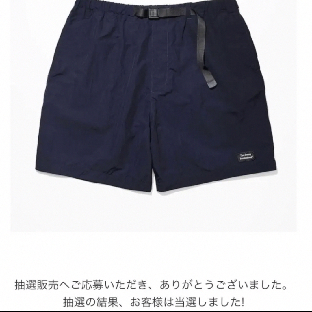 ennoy スタイリスト私物 NYLON EASY SHORTS (NAVY) - ショートパンツ