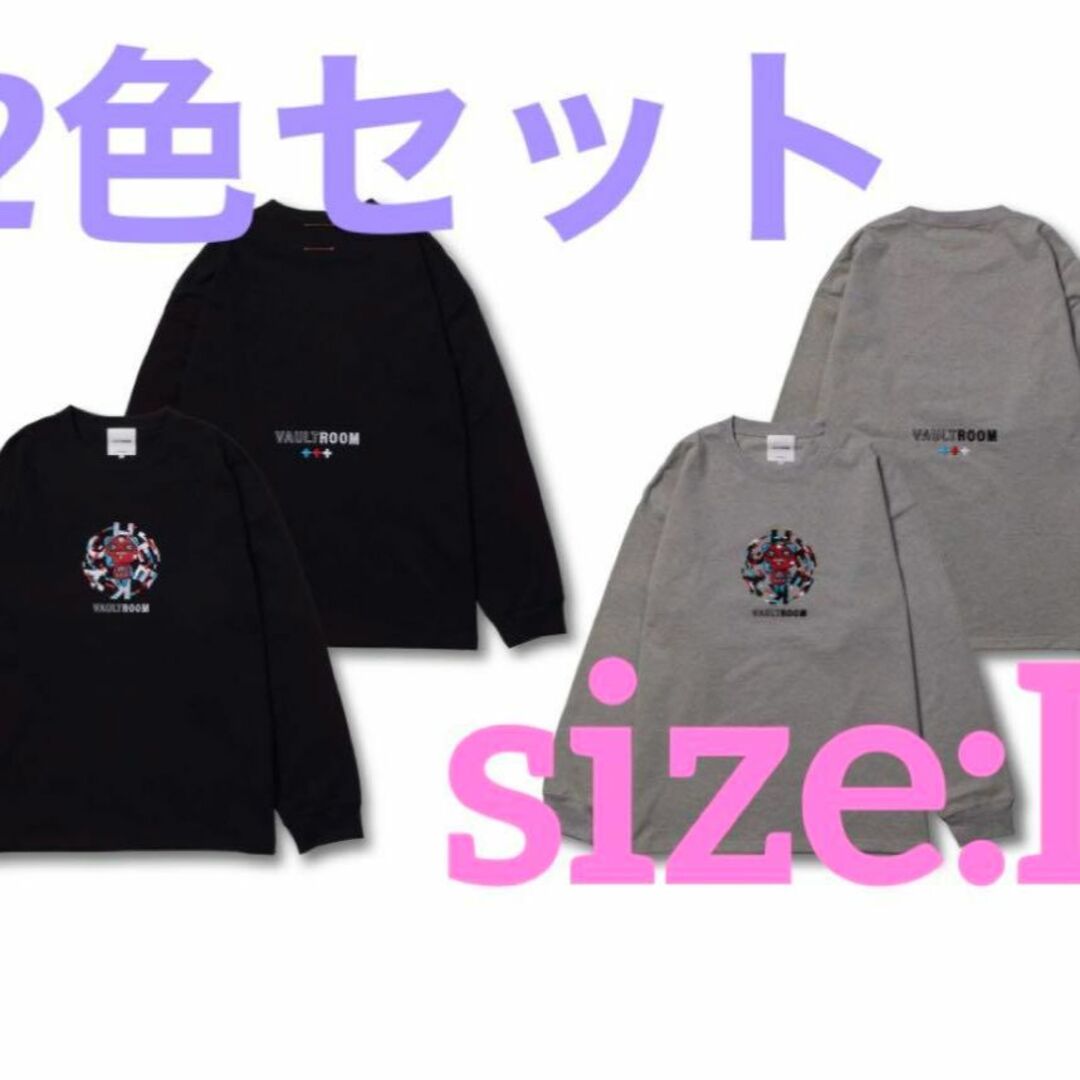 VR × CHEEKY BIG L/S TEE ボルトルーム チーキー Lサイズの通販 by