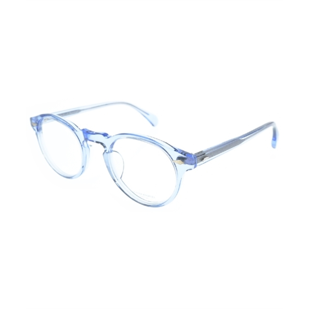 Oliver Peoples(オリバーピープルズ)のOLIVER PEOPLES オリバーピープルズ メガネ - 青 【古着】【中古】 メンズのファッション小物(サングラス/メガネ)の商品写真