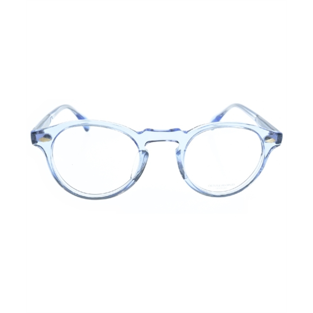 Oliver Peoples(オリバーピープルズ)のOLIVER PEOPLES オリバーピープルズ メガネ - 青 【古着】【中古】 メンズのファッション小物(サングラス/メガネ)の商品写真