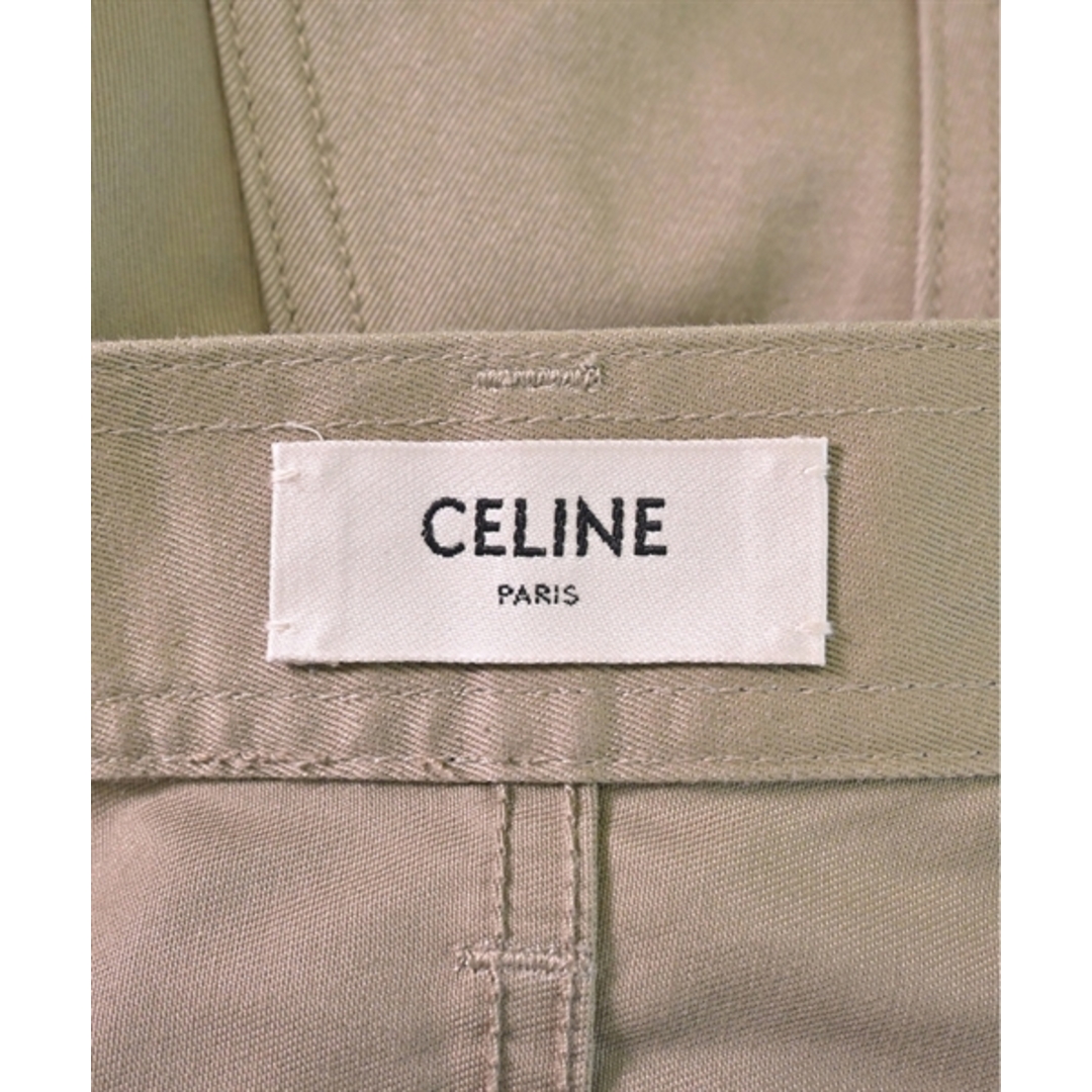 celine - CELINE セリーヌ チノパン 32(L位) カーキ 【古着】【中古