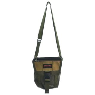 BRIEFING ブリーフィング ショルダーバッグ - カーキ系 【古着】【中古】